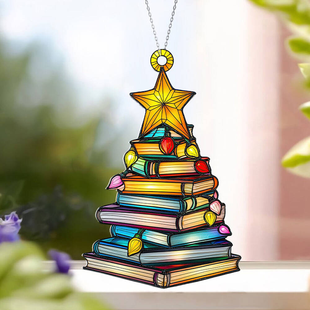 Christmas Book Tree Ornament