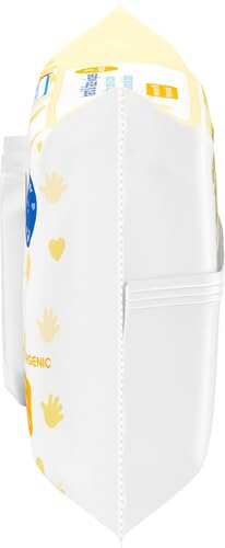 Johnson's Baby Disposable Hand & Face Cleansing Wipes, Pre-Moistened Wipes Gently Remove 99% of Germs & Dirt from Delicate Skin, Paraben-, Phthalate- & Alcohol-Free, Hypoallergenic, 25 ct