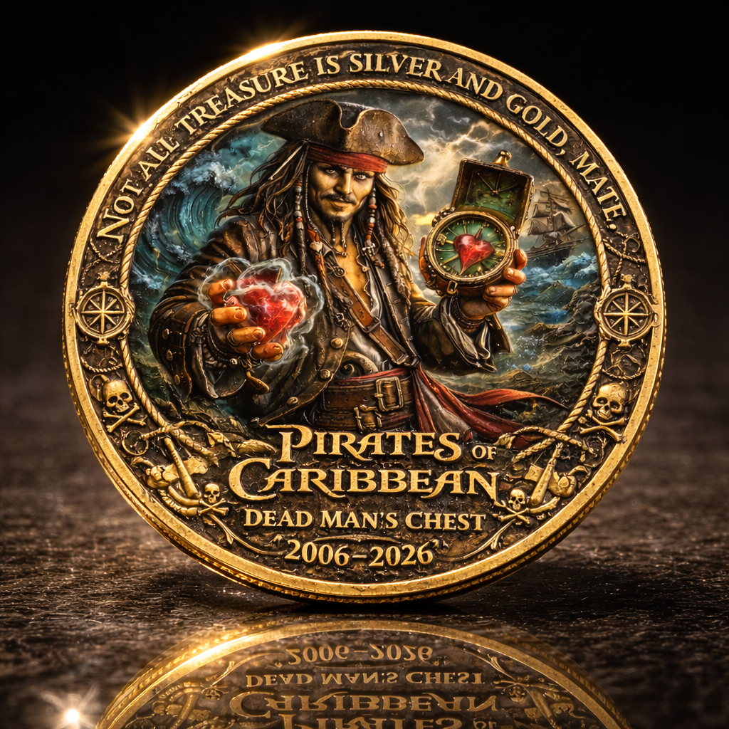 Pirates of the Caribbean: Dead Man’s Chest 20th Anniversary Commemorative Coin