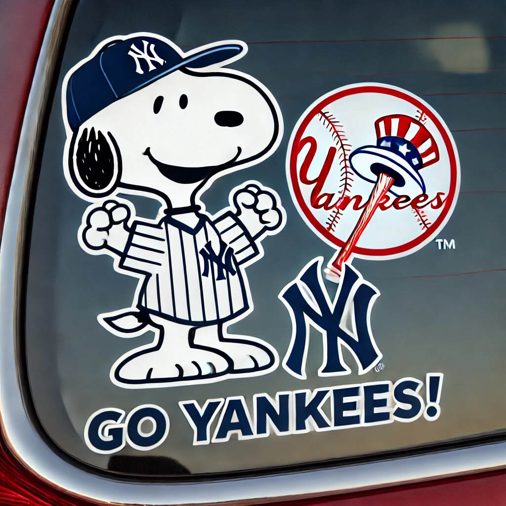 SNPY X MLB Car Decals