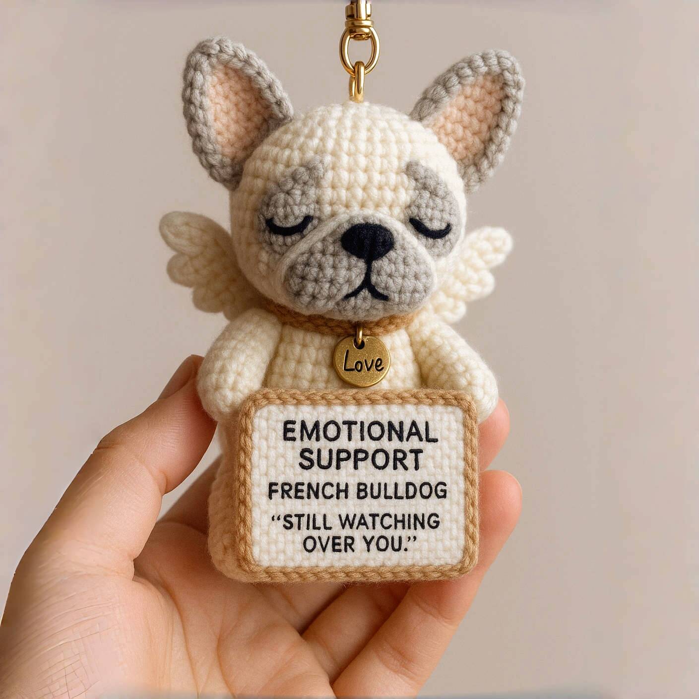 Remembrance Pup Keychain