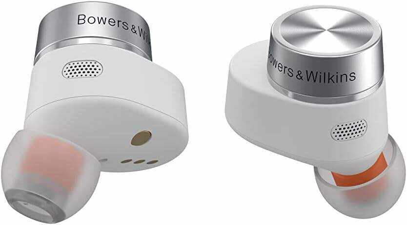 Bowers & Wilkins Pi5 S2 True Wireless Earphones, in-Ear Bluetooth Earbuds with Mic, Active Noise Cancellation, 16-Hr Battery, Android/iOS, Powerful Sound, Extreme Comfort, Sage Green (2023 Model)
