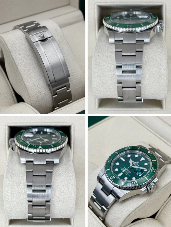2020 Rolex Submariner “Hulk” 40mm 116610LV Green Dial (Green Card)