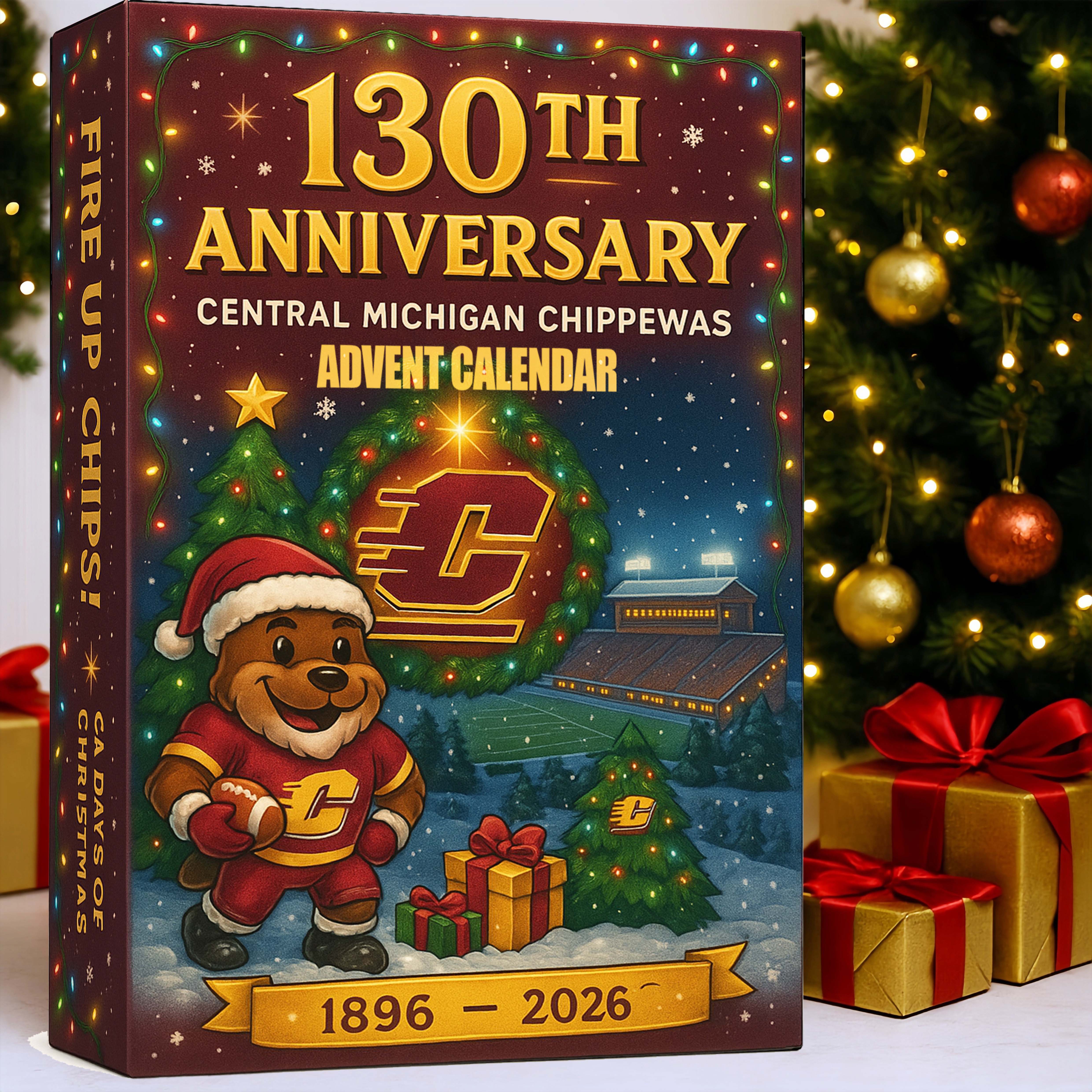 Central Michigan Chippewas 130th Anniversary Advent Calendar