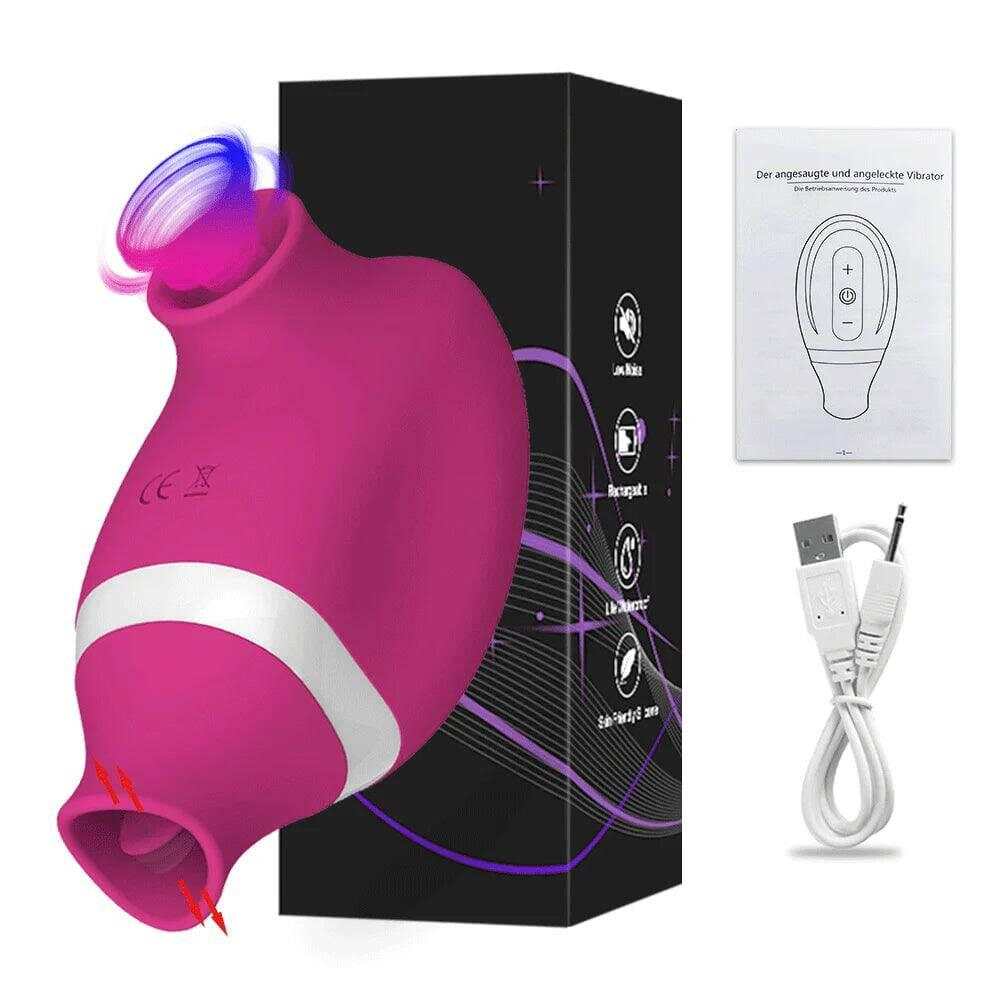 2-in-1 Clitoris Sucking & Vibrating Egg: Powerful Stimulator for Women