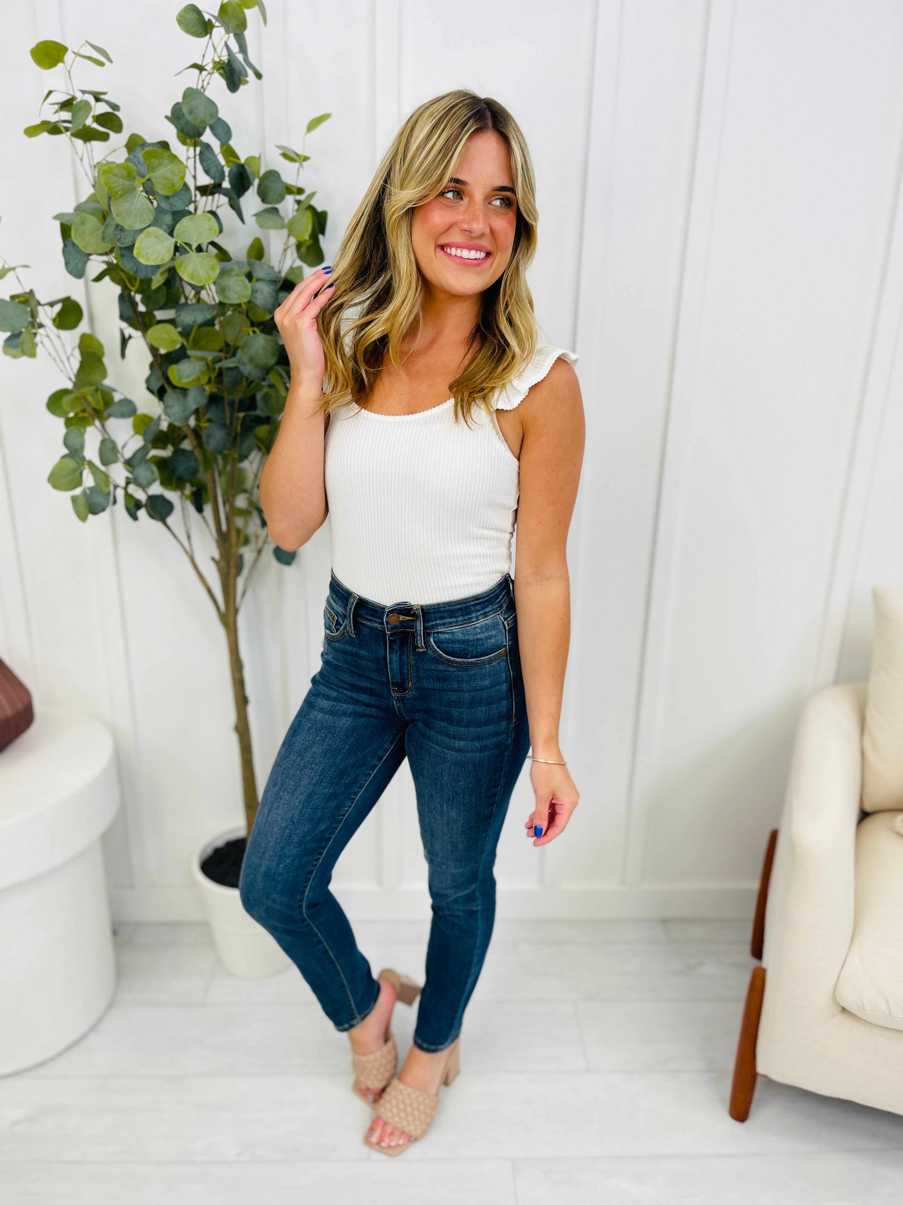 Mid Rise Plus/Reg Everyday Essential Relaxed Fit Jeans - Multiple Inseams!