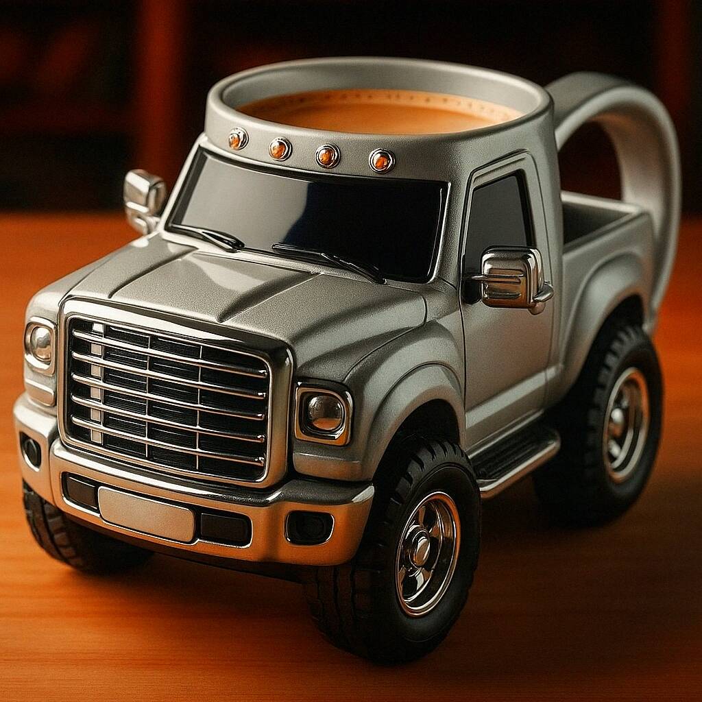 🚗☕Pickup Truck Mug