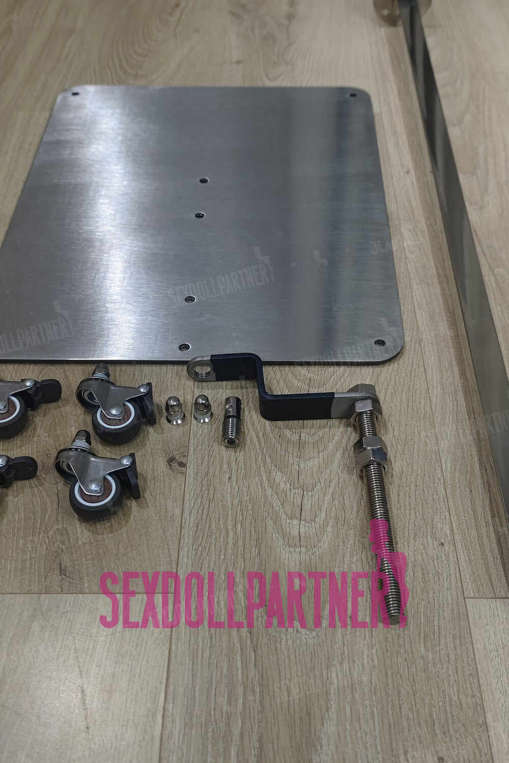 3 In 1 Premium Sex Doll Stand Hanging Real-life Adult Love Doll With Wheels For Display & Storage