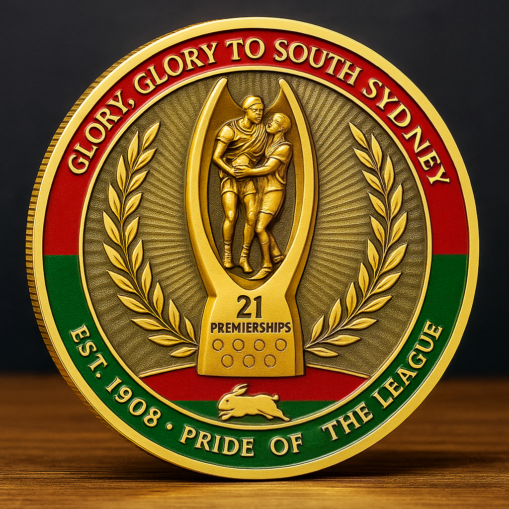 South Sydney Rabbitohs 117th Anniversary Commemorative Coin