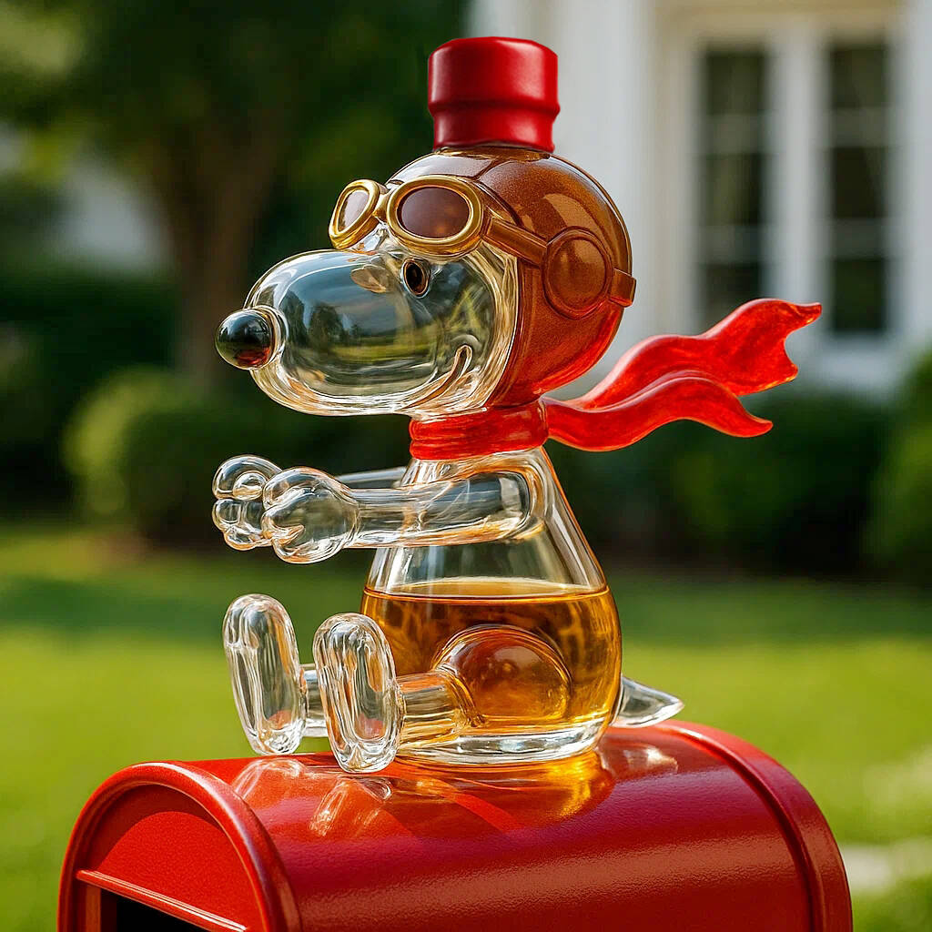 SPY Pilot Whiskey Bottle