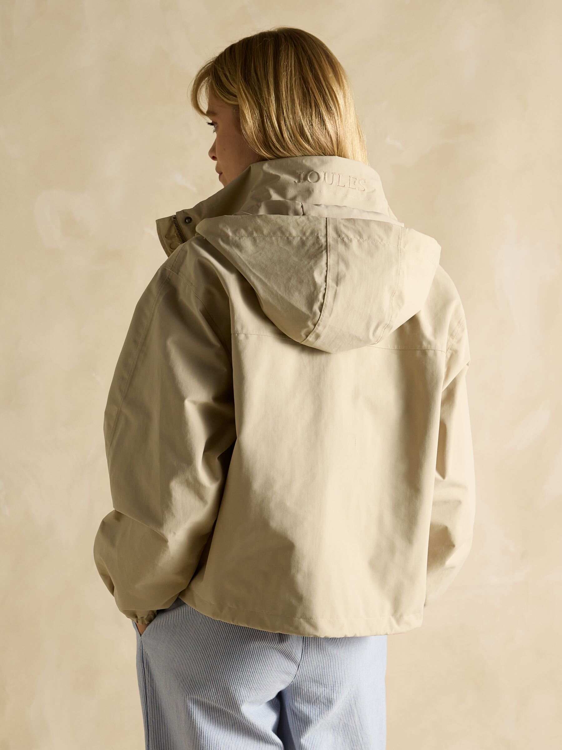 Hove Stone Waterproof Windbreaker With Packable Hood