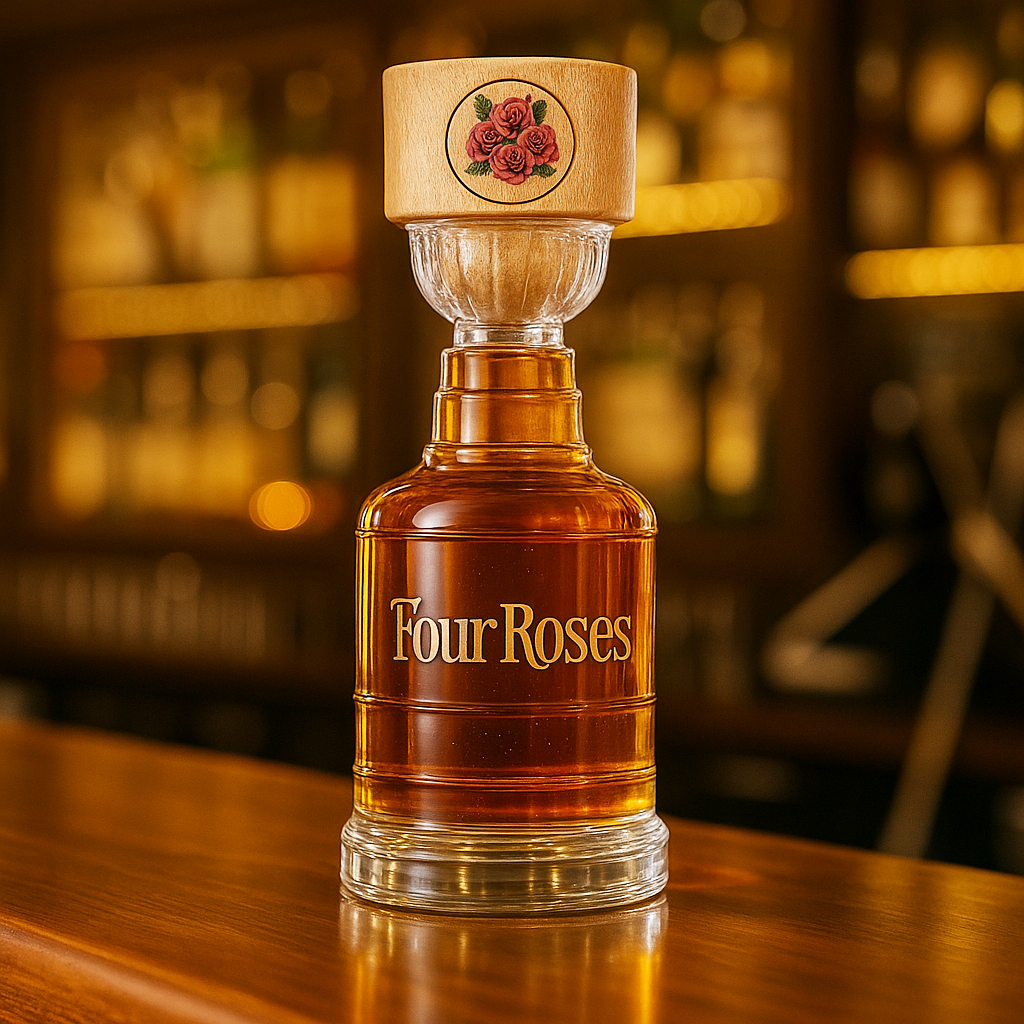 Stanley Cup Trophy Whiskey Bottle