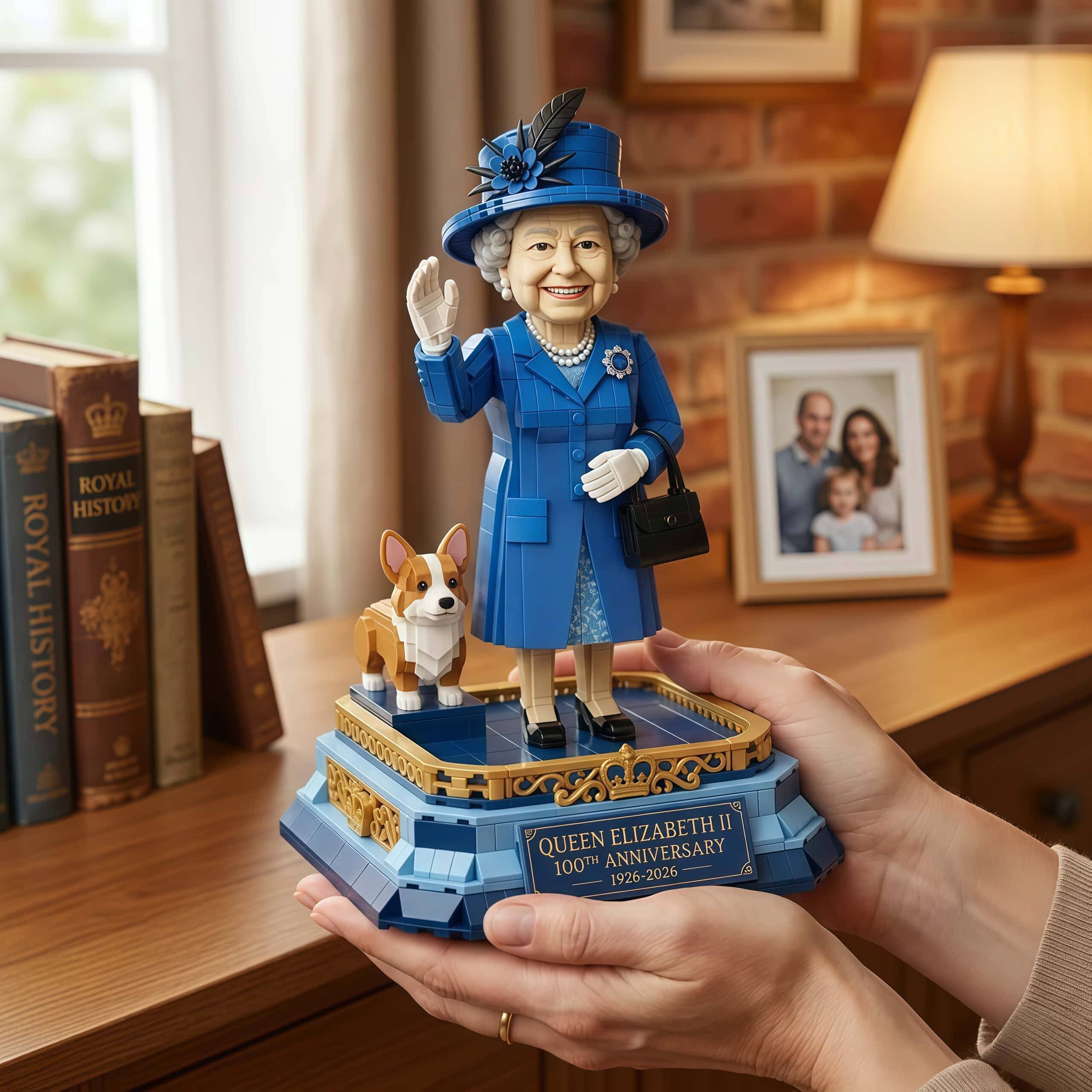 Queen Elizabeth II 100th Anniversary Building Blocks