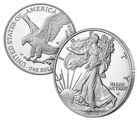 Last Day Only $6.99-American Eagle 2023 One Ounce Silver Proof Coin