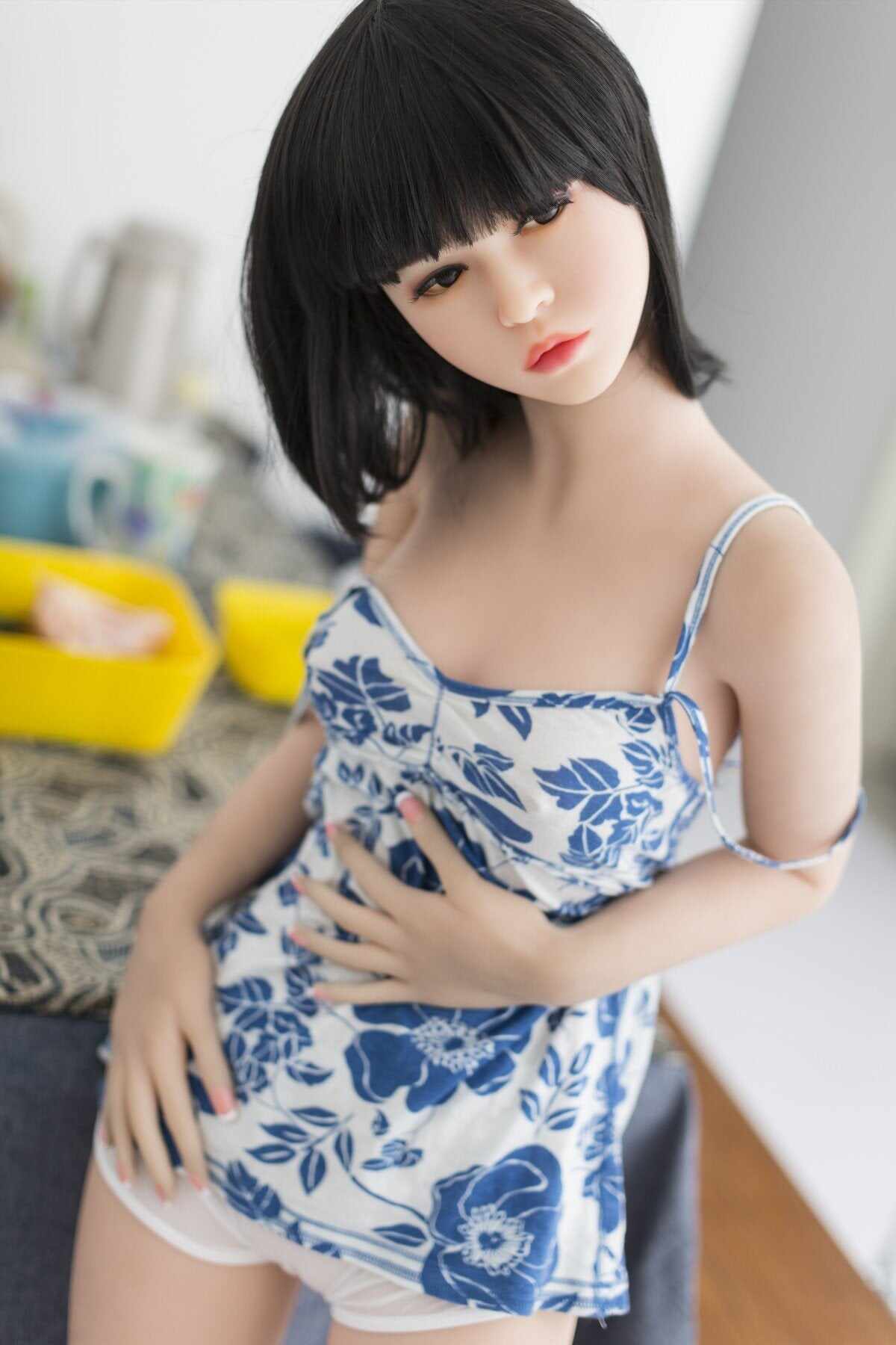 Celestine 5ft08 / 155cm #15-2 Head TPE Asian Realistic Sex Doll