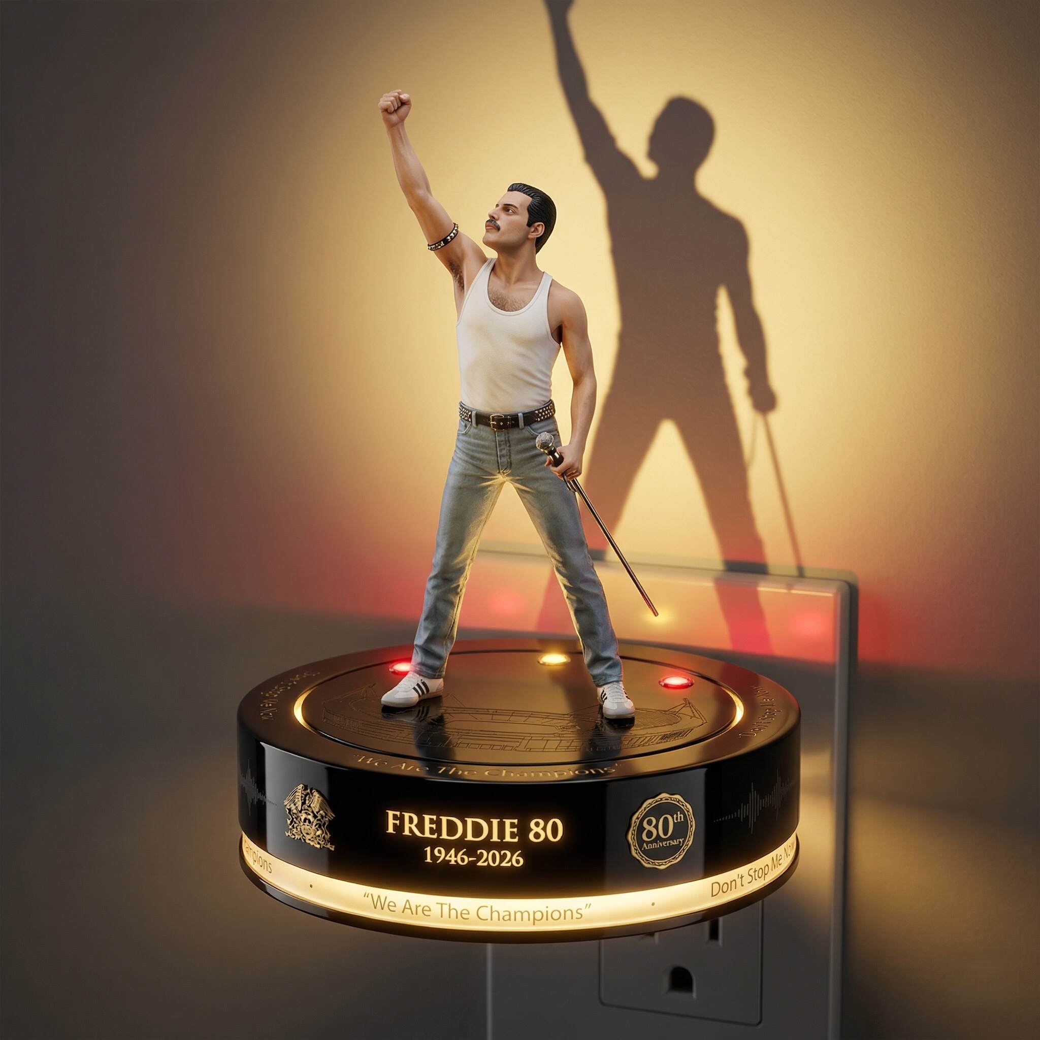 Freddie Mercury 80th Anniversary Light Collector Edition