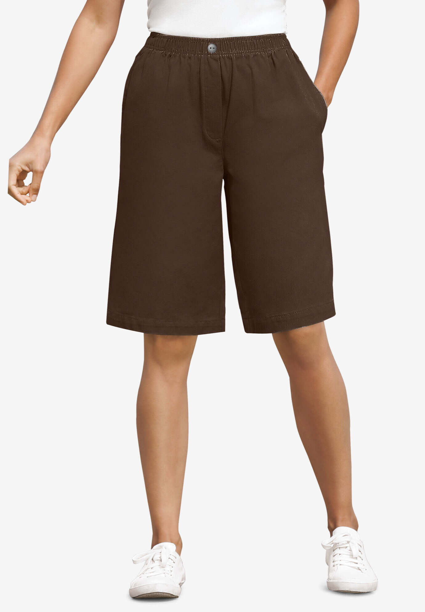 7-Day Elastic-Waist Cotton Short