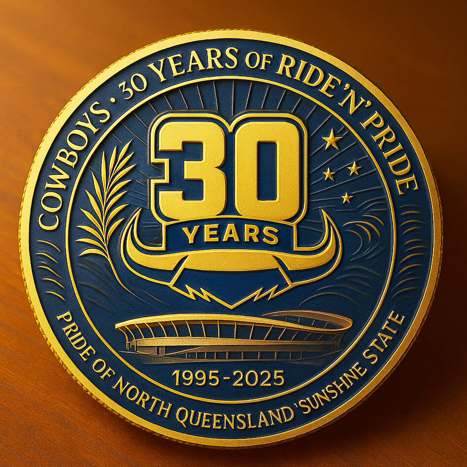The Cowboys 30th Anniversary Commemorative Coin (1995–2025)