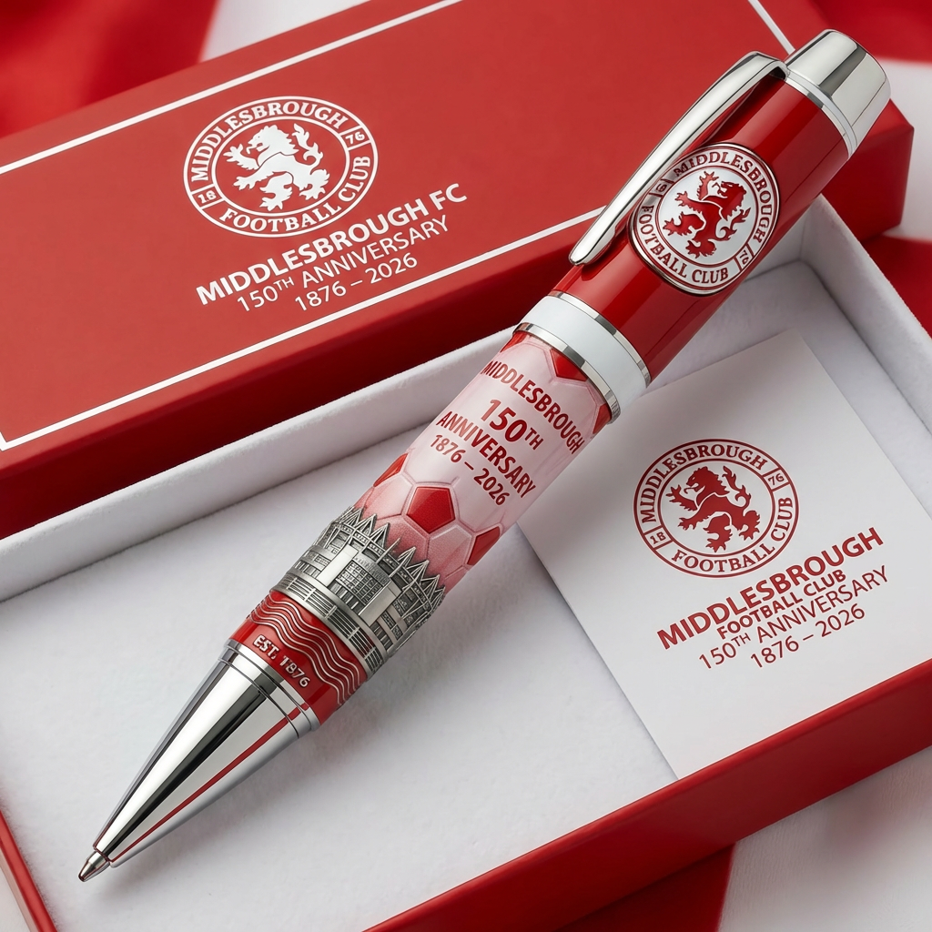 Middlesbrough Football Club’s 150TH Anniversary Pen (Pre-sale)