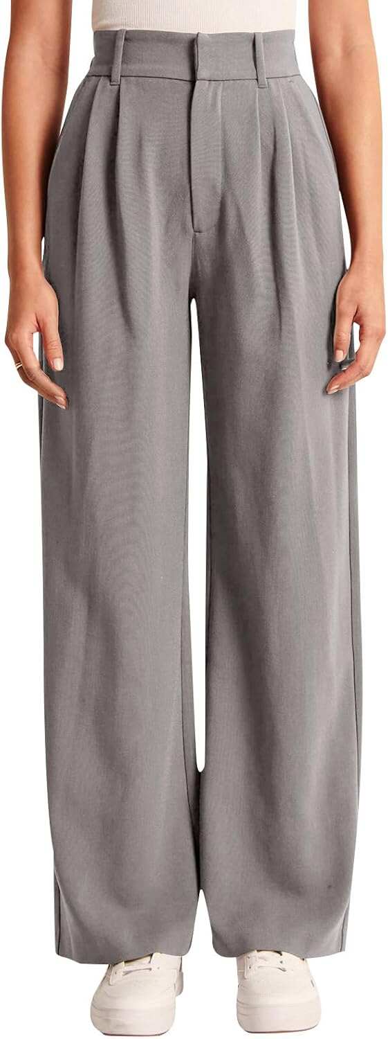High-Waisted Work Pants for Women – Business Casual Office Trousers with Pockets (2025 Edition)