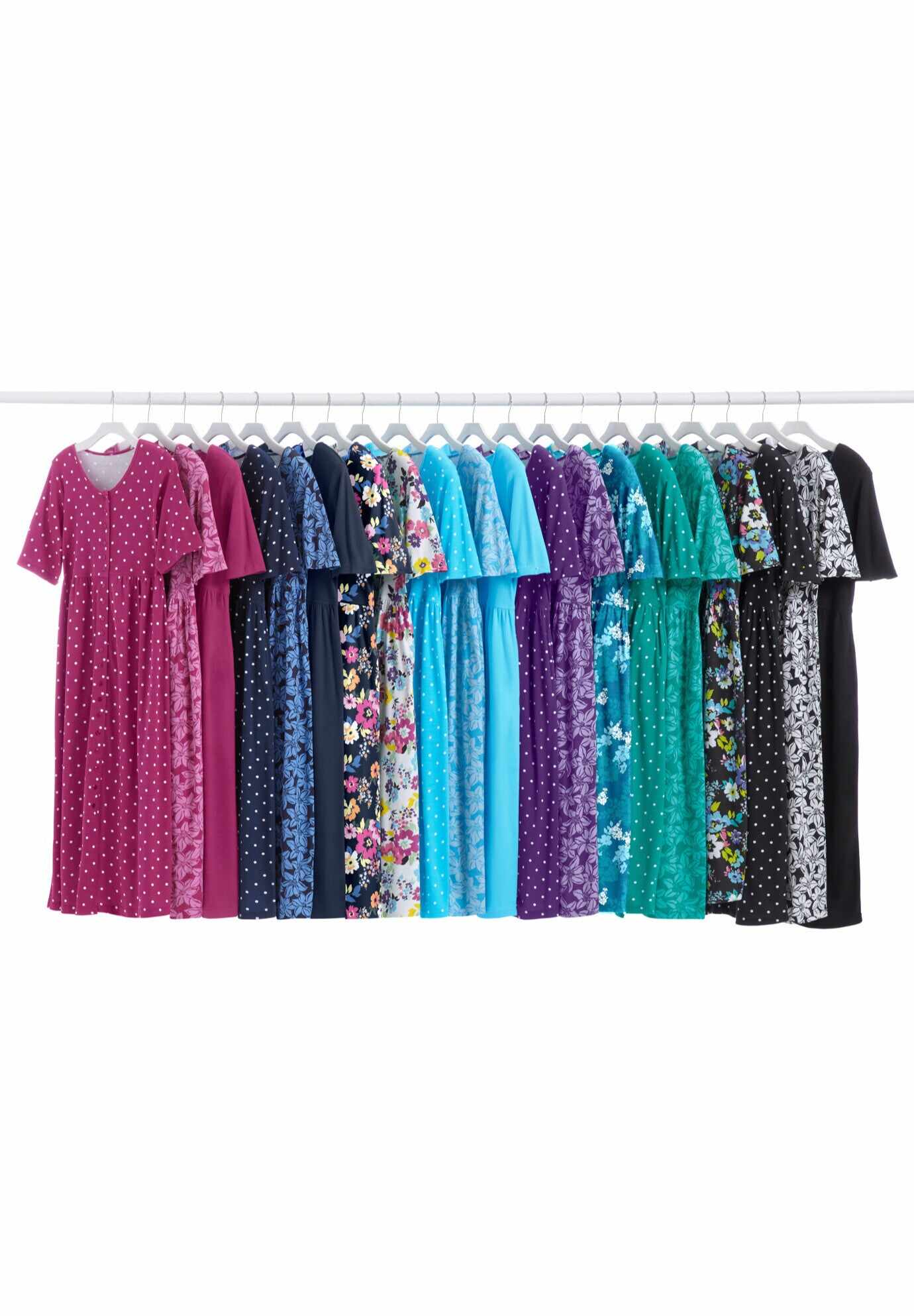 Button-Front Essential Dress