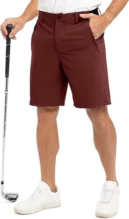 🔥Men's Golf Work Shorts Stretch Waistband Dry Fit