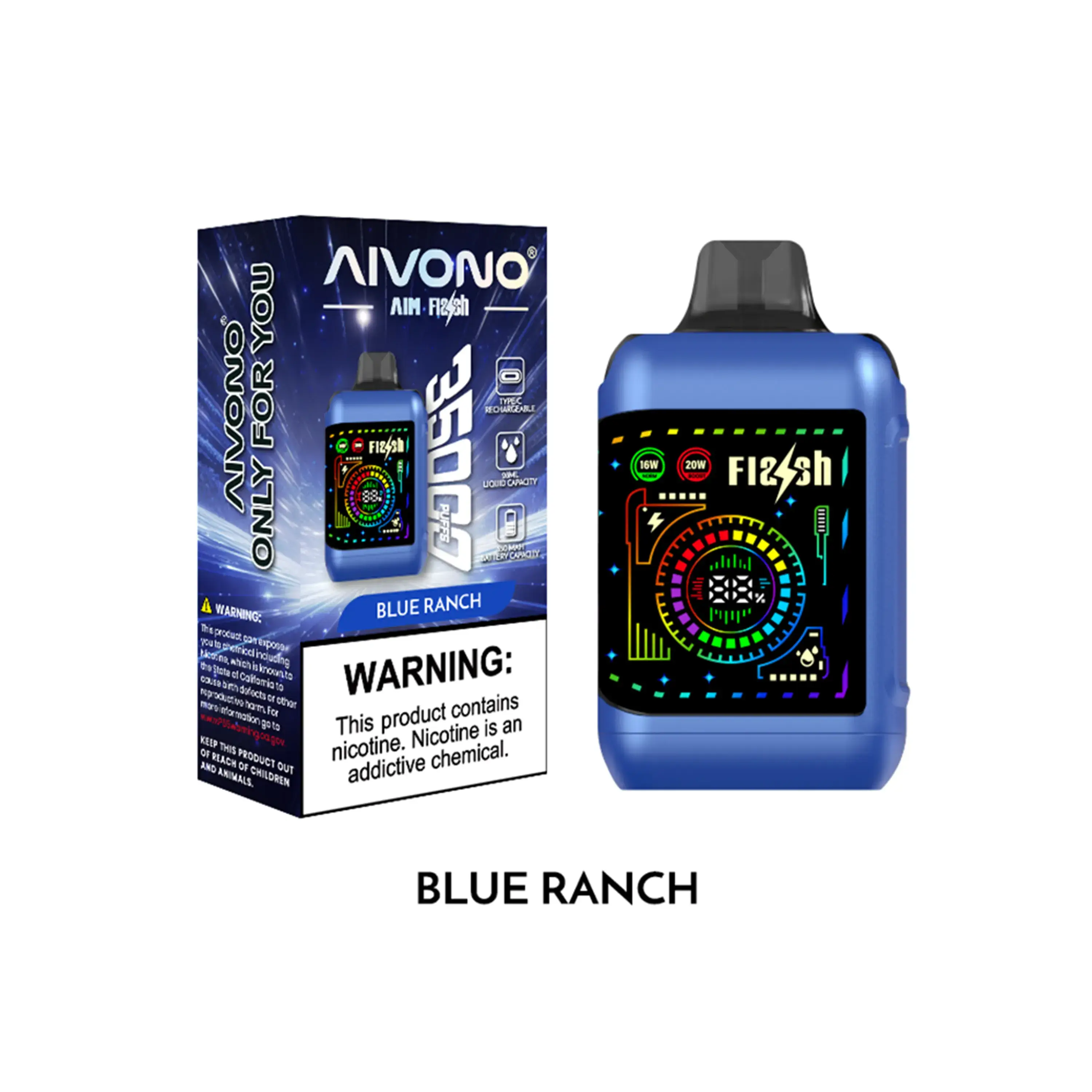 AIVONO FLASH 35000 Puffs Disposable Vape