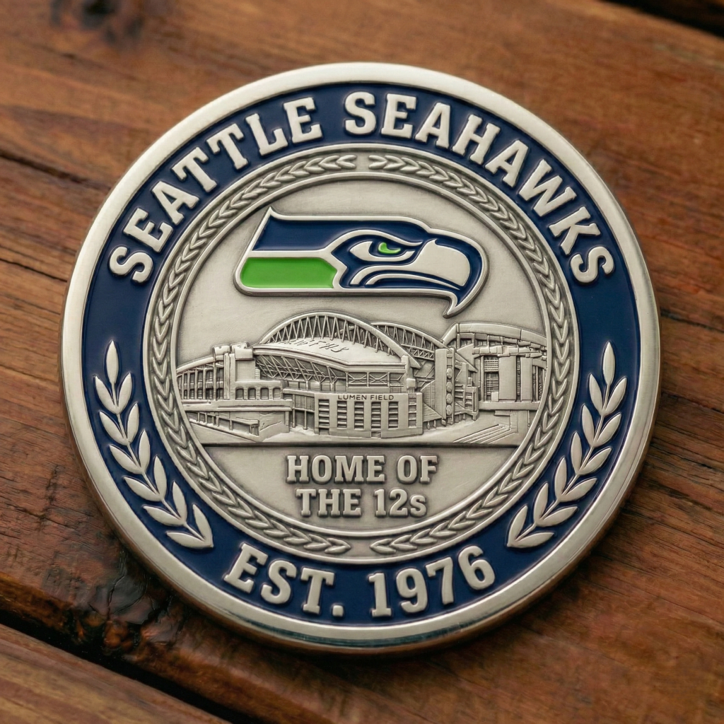 🏆Seattle Seahawks 2025 NFC Champions Commemorative Coin