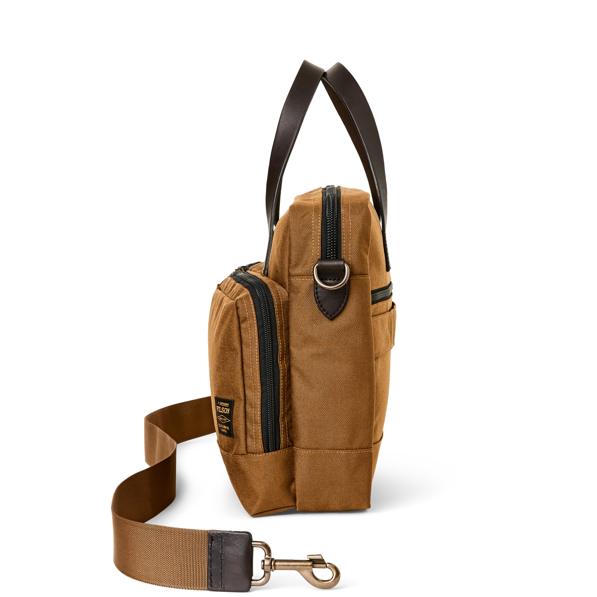 Dryden Briefcase - Whiskey