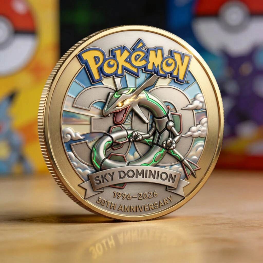 Pokémon 30th Anniversary – Legendary Origin Collector Coin Series