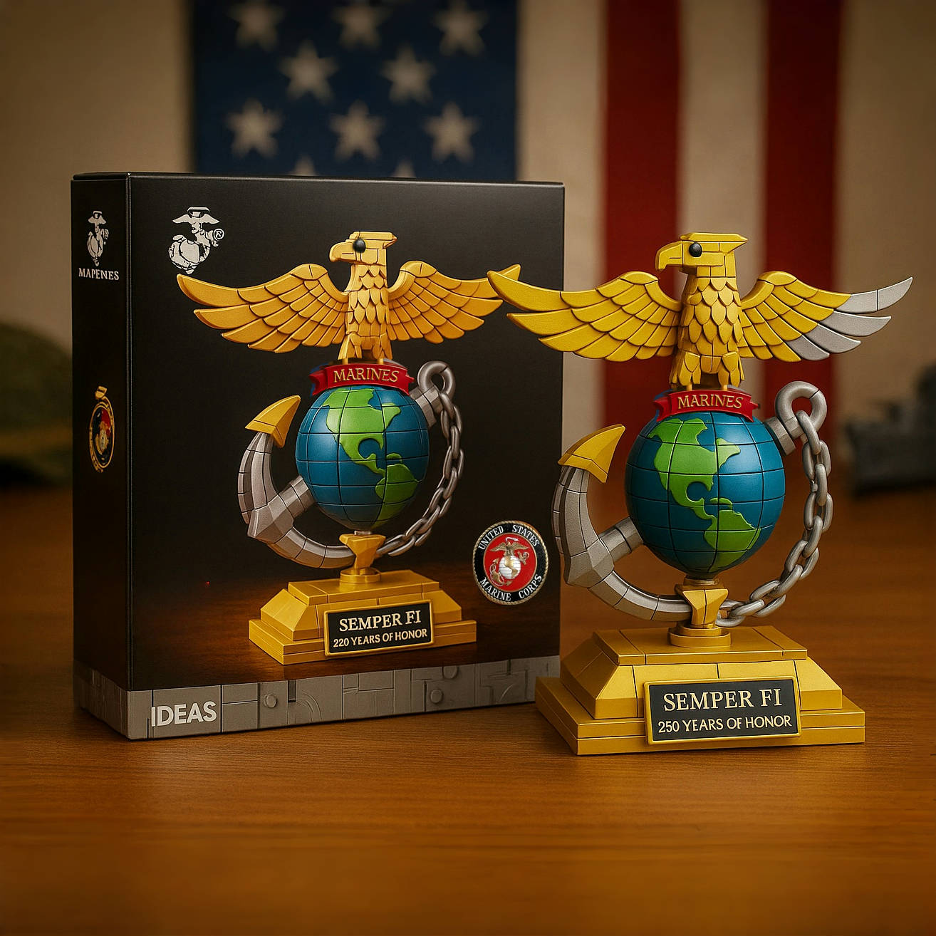 U.S. Marine Corps Commemorative Brick Set