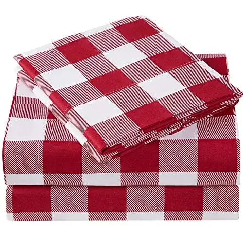 Brushed Microfiber Hypoallergenic 4 pcs Bedsheet Set