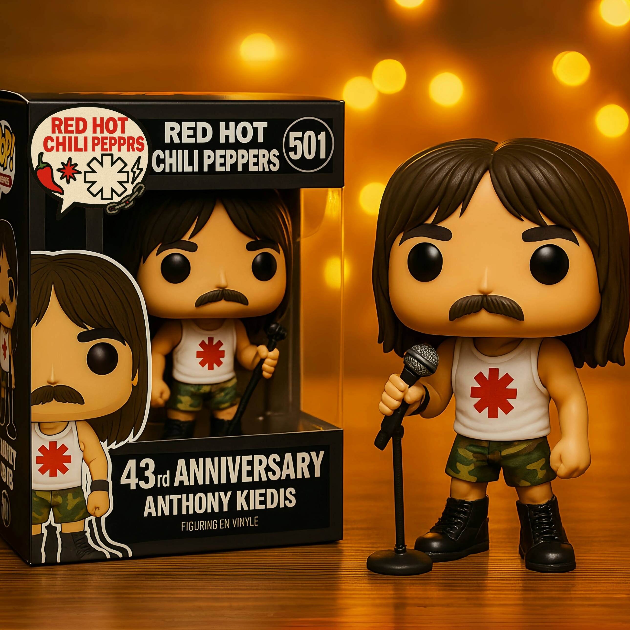 Red Hot Chili Peppers 43th Anniversary POP Figure!
