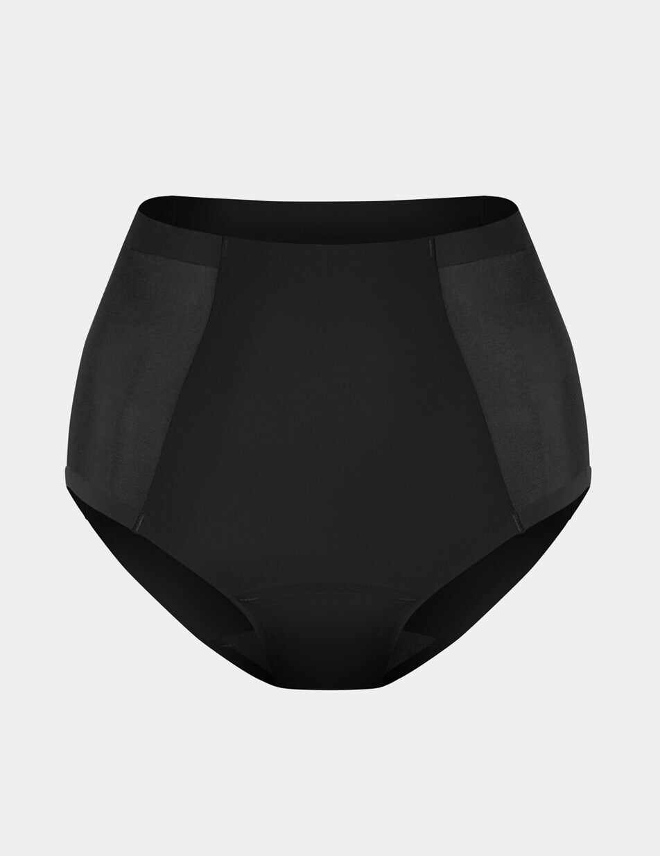 Light Leakproof No-Show Mesh High Rise