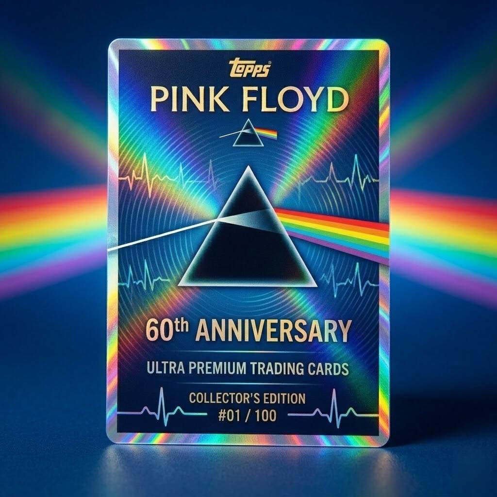 🌟 Topps × Pink Floyd: 60th Anniversary Ultra Premium Trading Card Collection
