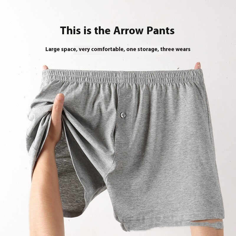 Men's Boxers Underwear Loose Shorts Pure Cotton