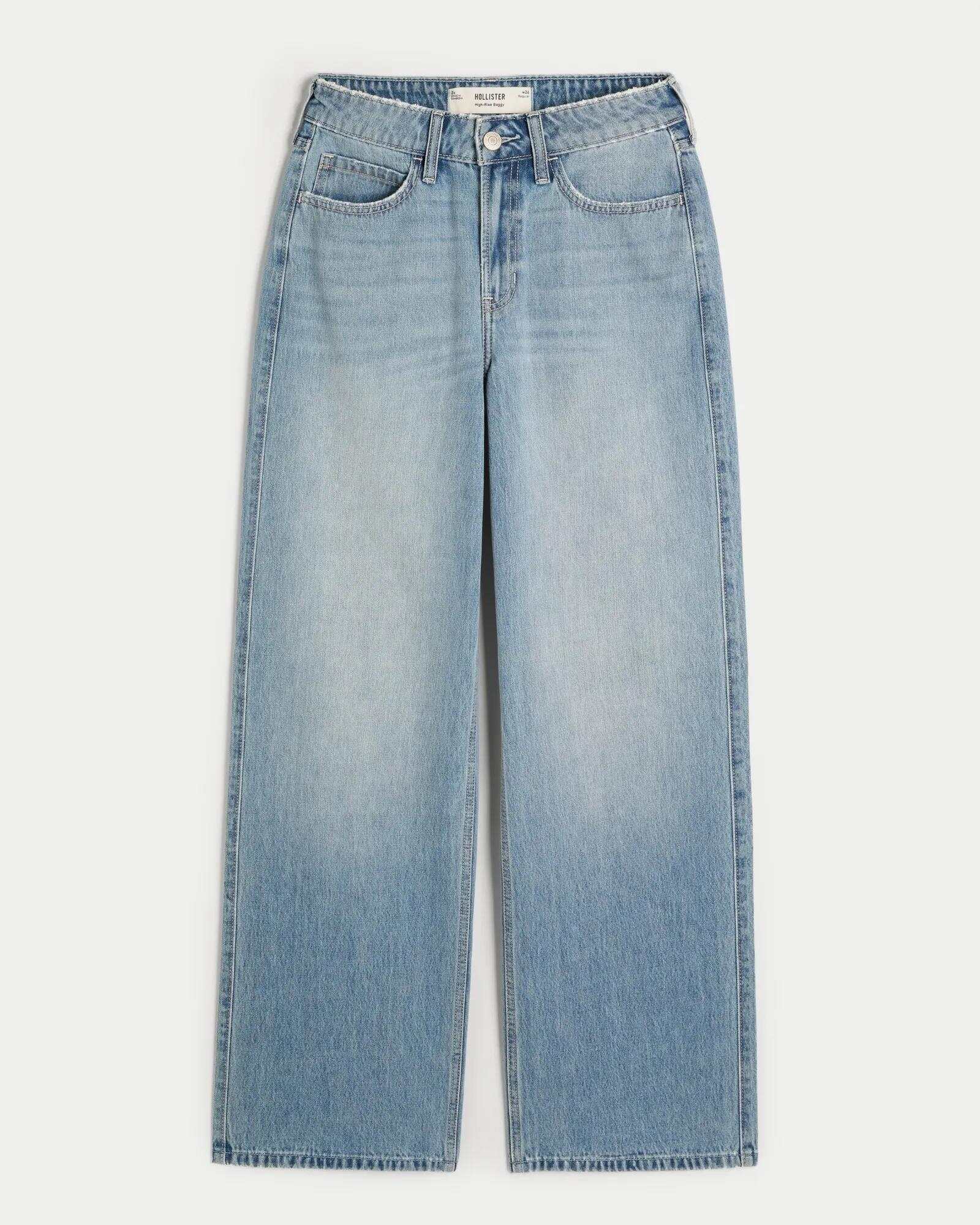 High-Rise Baggy Jeans