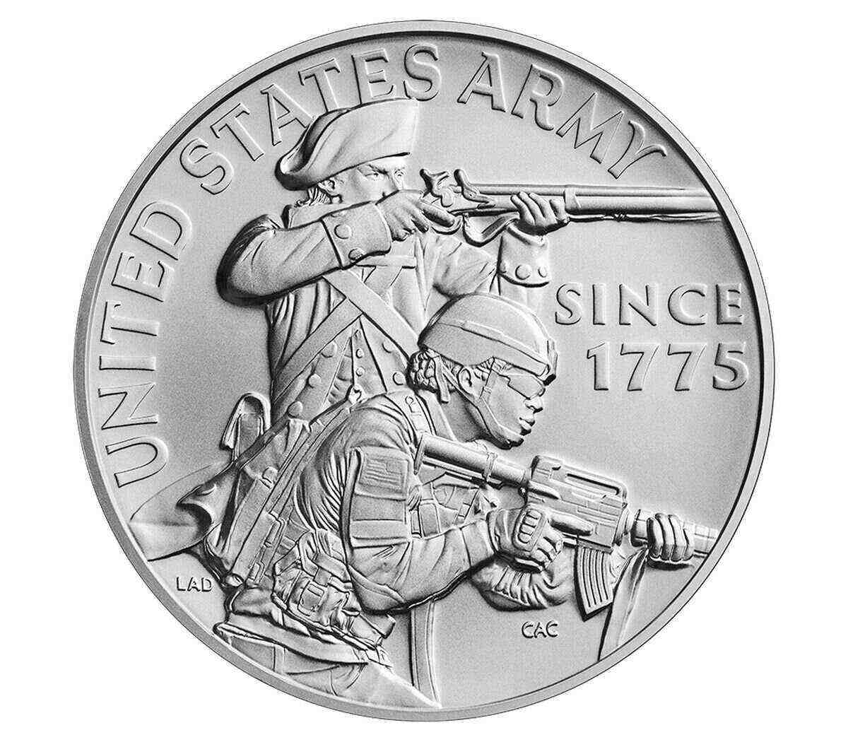 U.S. Army One-Ounce Silver Medal