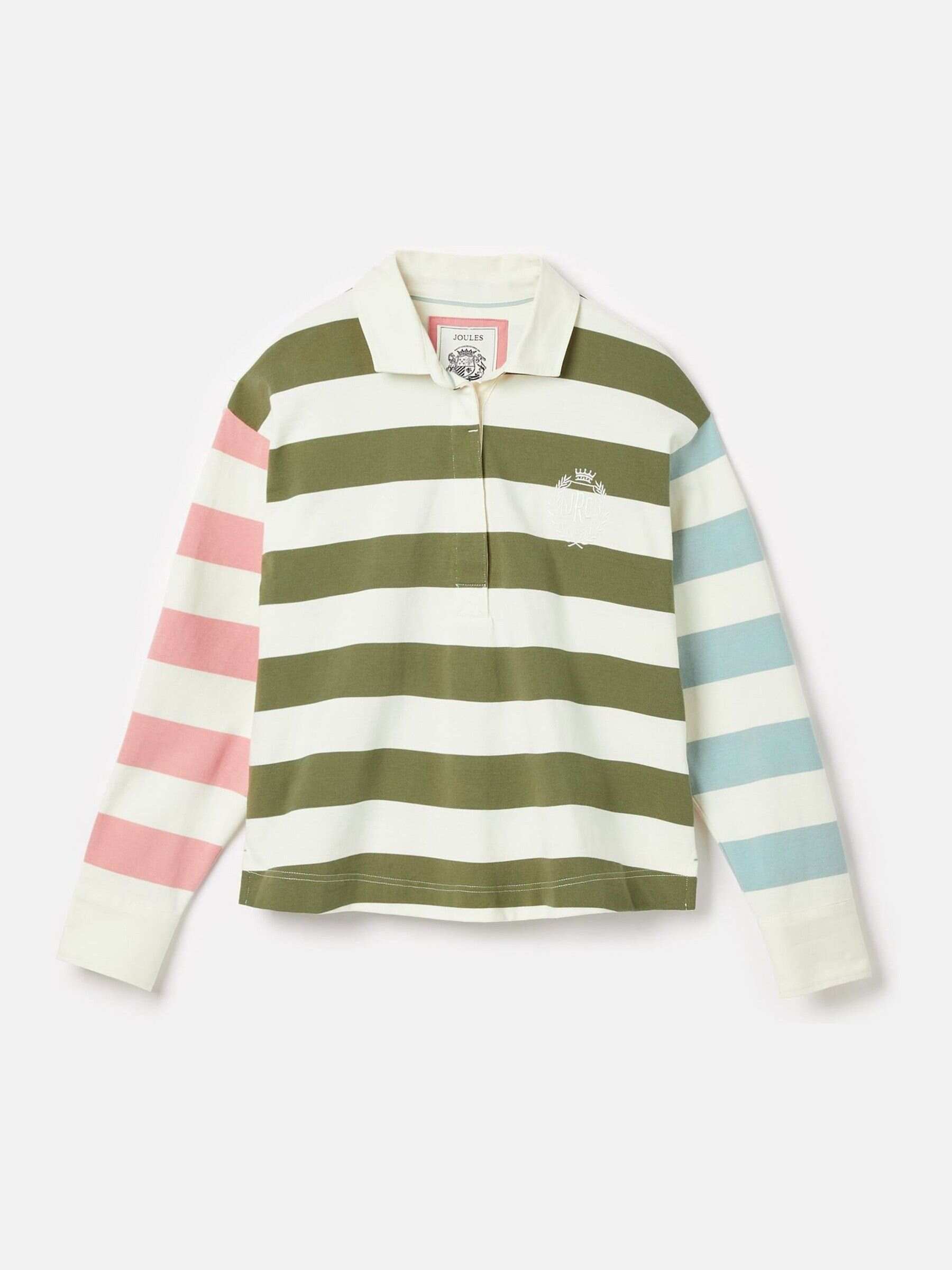 Lara Multi Boxy Fit Rugby Shirt