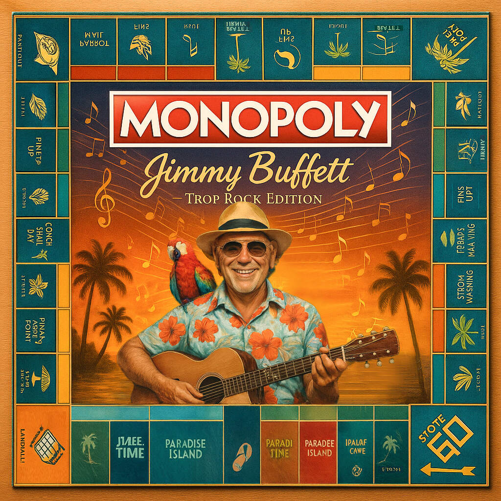 MONOPOLY: Jimmy Buffett – Trop Rock Edition