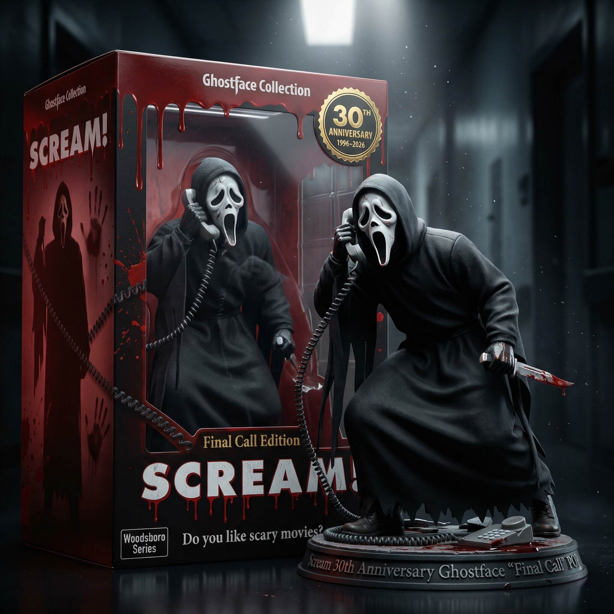 🔥 Ghostface “Full Sequence Set” 30th Anniversary Collector Bundle