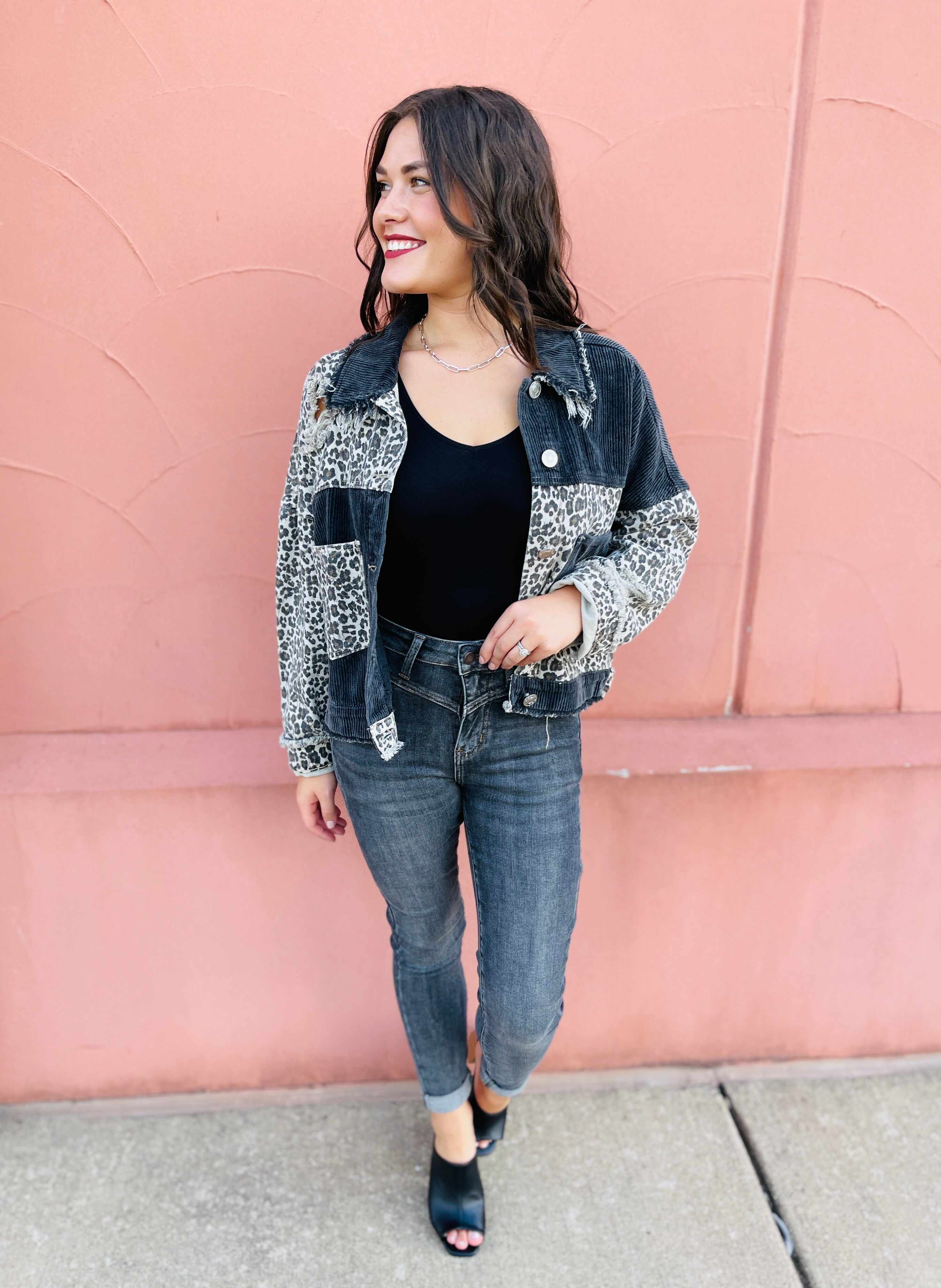 RESTOCK! Plus/Reg Shades of Grey Skinny Jeans