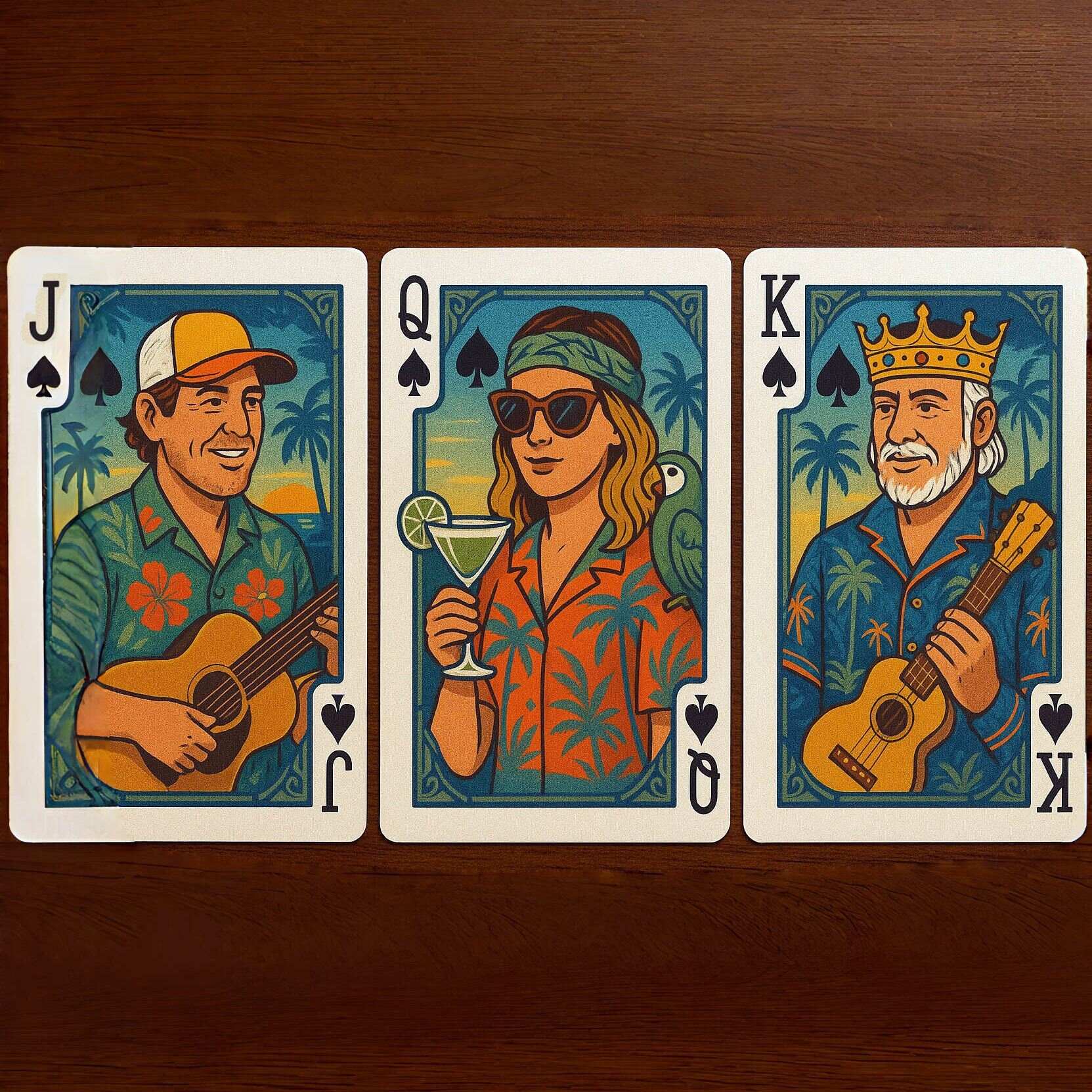 Jimmy Buffett 1946–2023 Memorial Playing Cards