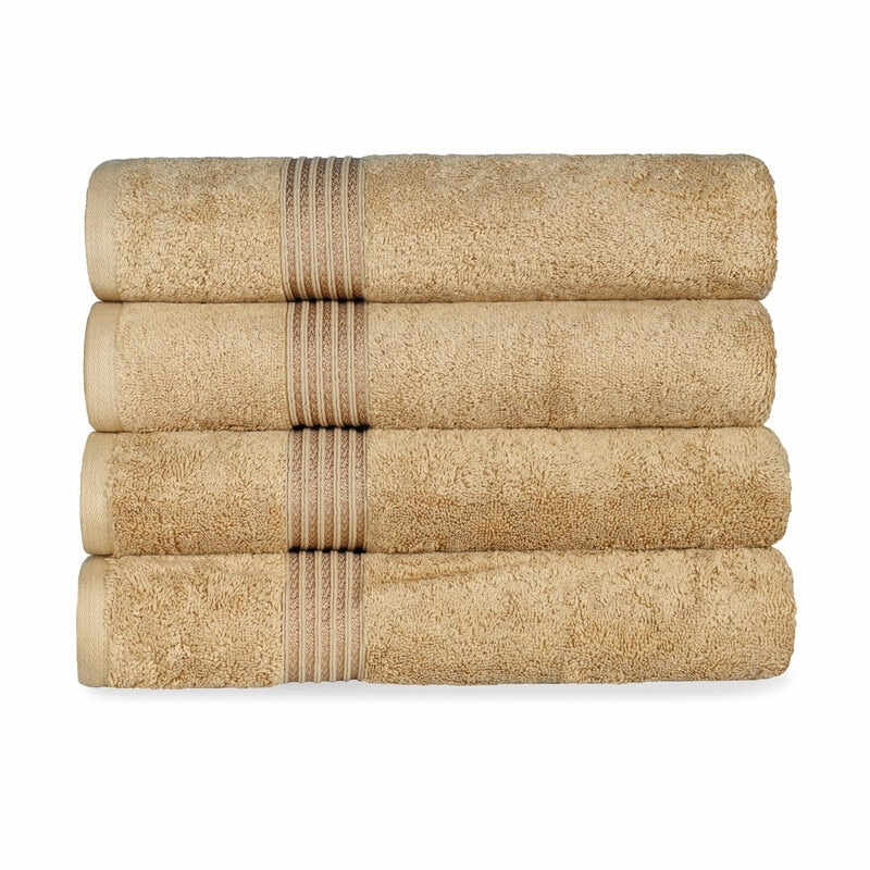 Blue Nile Mills Ibiza Egyptian Cotton Bath Towel, Set of 4