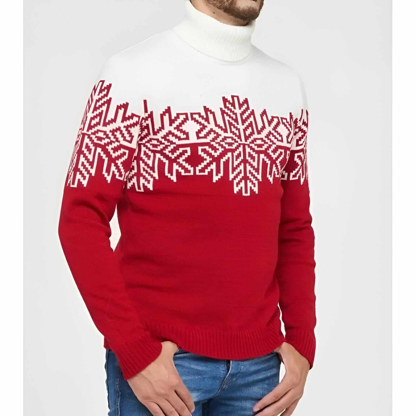 Kids Snowflake Matching Christmas Jumper