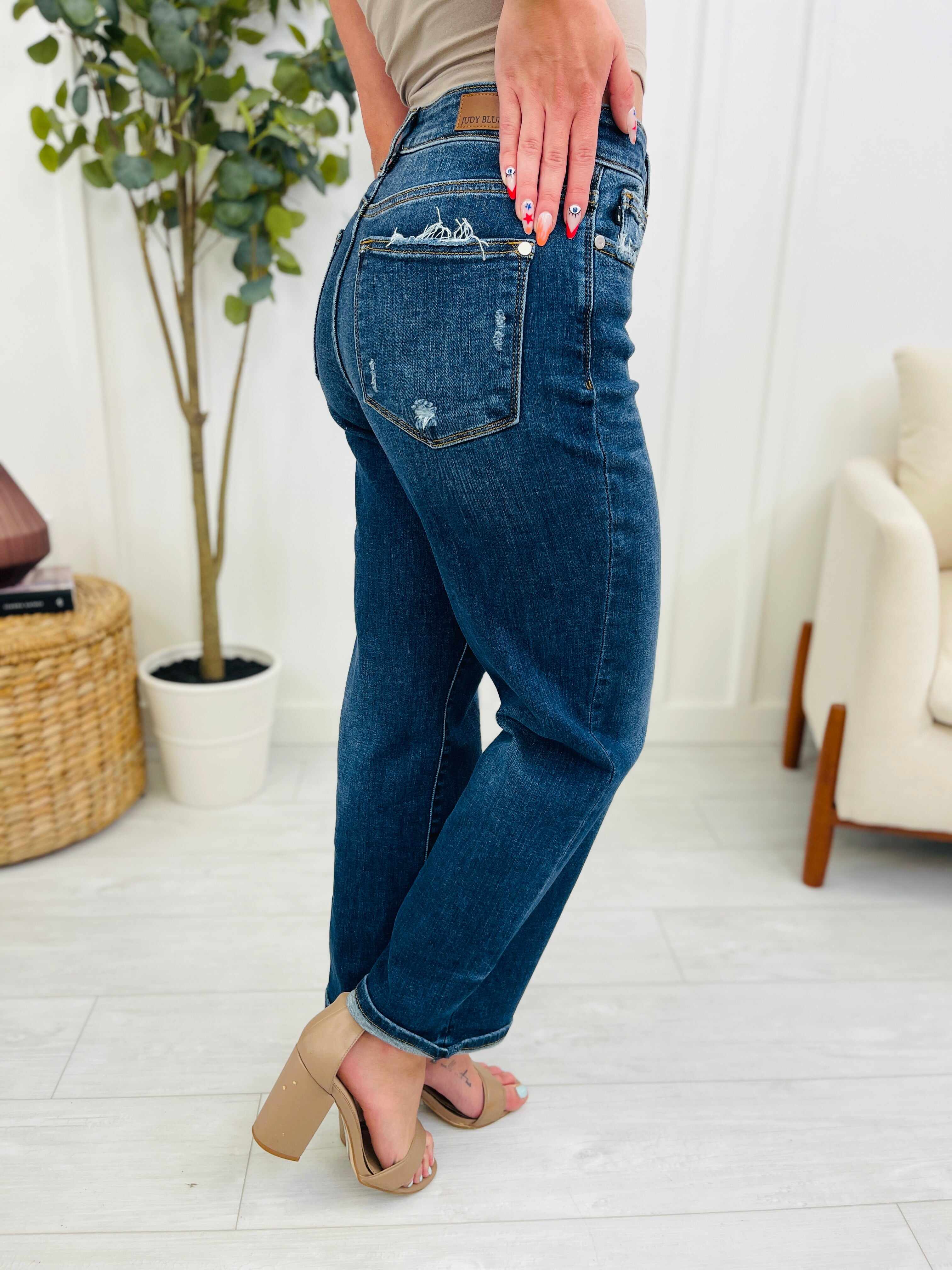 REG/CURVY No Bad Days Cropped Wide Leg Jeans