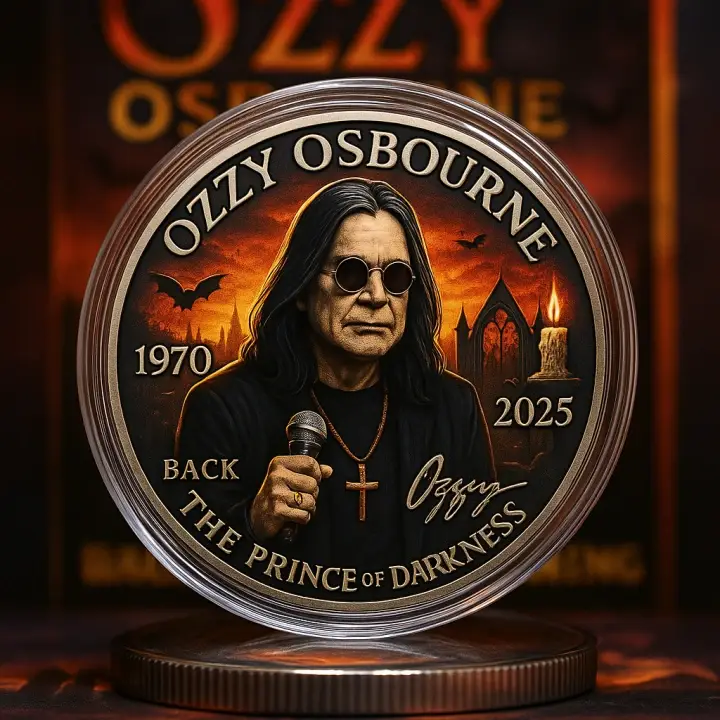 Ozzy Osbourne Farewell Coin