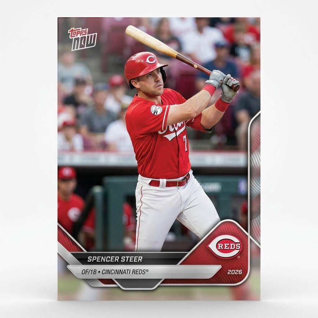 Topps x Cincinnati Reds Limited Edition Ultra Premium Trading Cards!