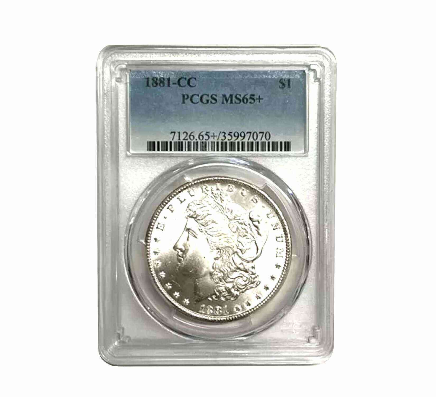 1881-CC Morgan Dollar MS65 PCGS