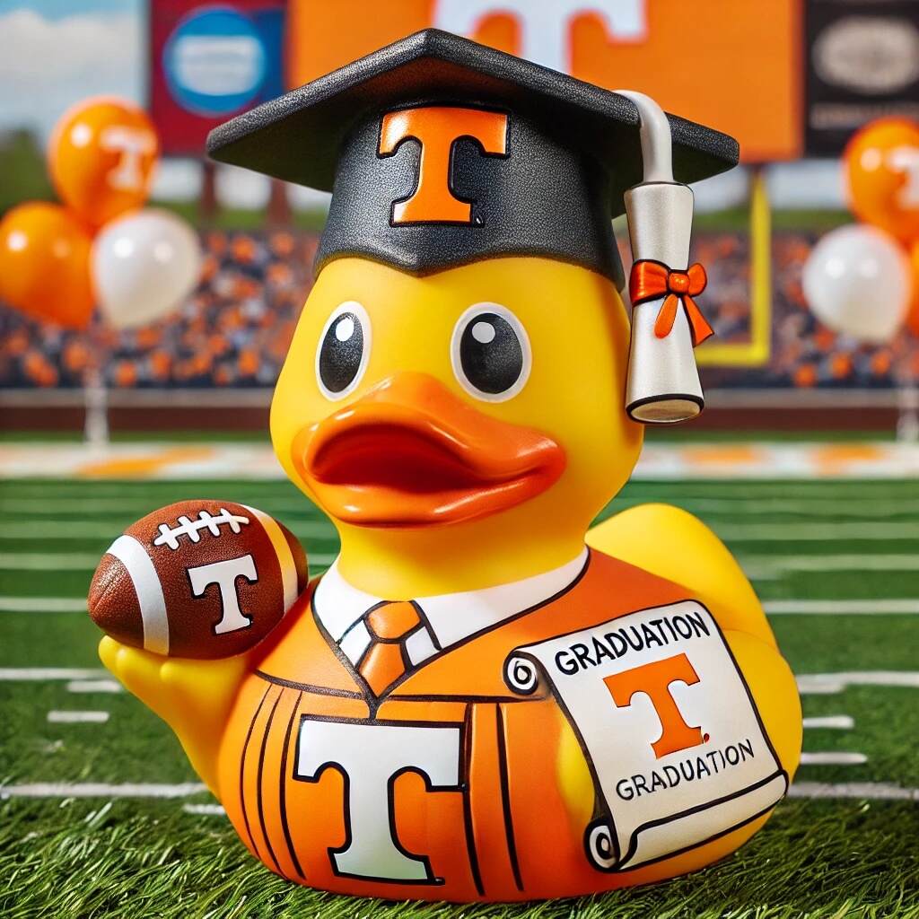 Graduation College Football Duck